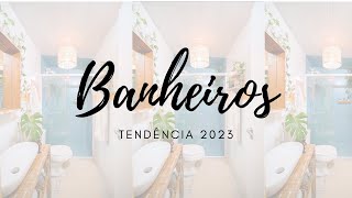 Banheiros Tendência 2023  inspirações [upl. by Singer]