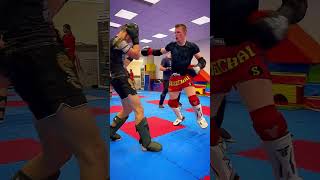 Thaibox sparring  action cut 🤩🥊⚡️kickboxing muaythai martialarts sports fighting [upl. by Methuselah]