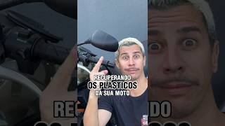 Renovador de plásticos de moto em menos de 5 minutos com Razux Dracco e Nuber motos manutenção [upl. by Ayamahs]