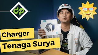 Review Charger Tenaga Surya Solar Power Charge by Choetech [upl. by Nylhtak]