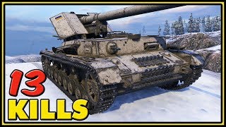 Waffenträger auf Pz IV  13 Kills  2 VS 9  World of Tanks Gameplay [upl. by Emersen425]