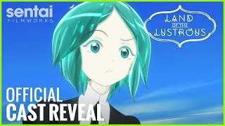 Land of the Lustrous Official English Cast Reveal [upl. by Inahs467]