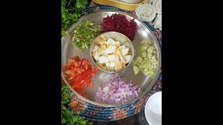 Protein packed Salad Recipe eggsalad swadanusaar [upl. by Zevahc]