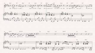 Trumpet  Give Me the Night  George Benson Sheet Music Chords and Vocals [upl. by Katlin]