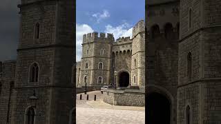 Windsor castle in the town lots of alleyways and snickleways lots of history and ceremony royalty [upl. by Vasilis976]