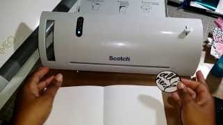 Using the Scotch Laminator for Foiling and Project [upl. by Anahs180]