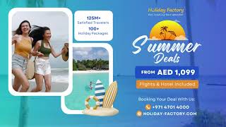 Summer Holiday Deals from Holiday Factory [upl. by Ssilb]