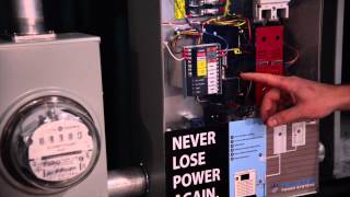 Generac Whole House Automatic Transfer Switch Demonstration [upl. by Mccully]