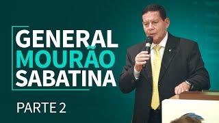 Entrevista com vicepresidente General Mourão  Parte 2 [upl. by Diena]