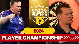 🎯LIVE Littler Luke vs Robbie knopes PDC Player Championship 7 2024 Today Darts score [upl. by Idnas]