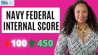 Navy Federal Internal Score What is the lowest score need to apply for NFCU Credit Card [upl. by Nebeur571]