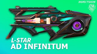 APEX LEGENDS LSTAR Ad Infinitum  Legendary Skin [upl. by Baptlsta]