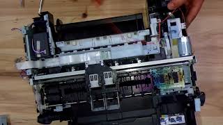 REASSEMBLY  Canon Pixma MG4250  fixing paper feeding error HD [upl. by Ayrotal500]