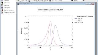 Statgraphics Generalized Logistic Distribution [upl. by Zerla]