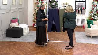 Joan Rivers Bengaline Tapered Leg Ankle Pant on QVC [upl. by Oina]