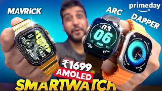 FireBoltt ARC FireBoltt MAVERICK FireBoltt DAPPER Review ⚡️ CURVED AMOLED Smartwatch  ₹1699 [upl. by Ahsirak]