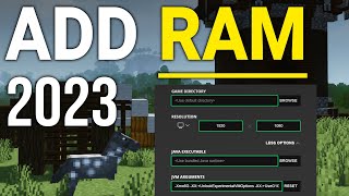 How To Allocate More RAM to Minecraft Java Edition in 2023 [upl. by Elisabeth]