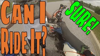 ZackGoes Riding a KTM XCFW 250   Basic Bitch Shitty Edit [upl. by Rue]