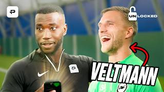 Stealing a PREMIER LEAGUE Players PHONE 👀  UNLOCKED with HARRY PINERO and JOEL VELTMAN [upl. by Aratihc]