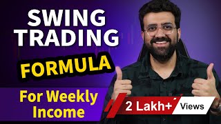 Swing Trading Strategy  Strategy for Stock Market Beginners I Siddharth Bhanushali [upl. by Enilauqcaj483]