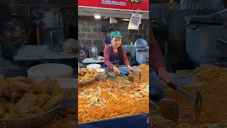 Must Try Food in Thailand Giant Iron Plate Pad Thai [upl. by Nnaycart]