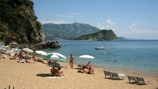 Mogren Beach Budva Montenegro [upl. by Zilber555]