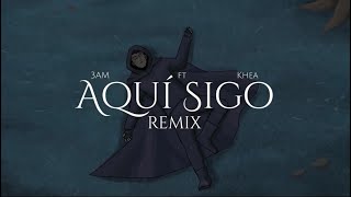 3AM KHEA  Aquí Sigo Remix Video Animado [upl. by Vashti]