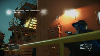 MGSV FOB Level 78 Support Snipers Bridge Block Retaliation [upl. by Wayland]