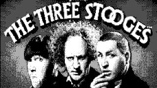 The Three Stooges  NES Gameplay [upl. by Ecnerol]