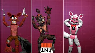 FNaFSFM Foxy Dance  UnwitheredWithered Foxy  Song by  Neffex fnaf ar [upl. by Synn75]