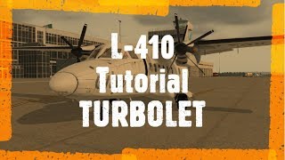 LET L410 Turbolet  Tutorial and Demo Flight X Plane [upl. by Lellih331]