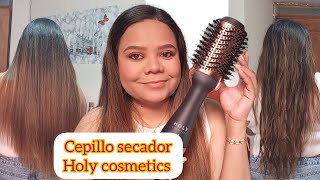 RESEÑA DEL CEPILLO SECADOR DE HOLYCOSMETICS MUCHO QUE DECIR [upl. by Itida]