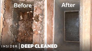 How Decades Worth Of Dust is DeepCleaned From Air Ducts  Deep Cleaned  Insider [upl. by Broder548]