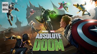 🔴Fortnite Live  C5S4 Absolute Doom  Marvelthemed Island 🔥🤩 [upl. by Novart]