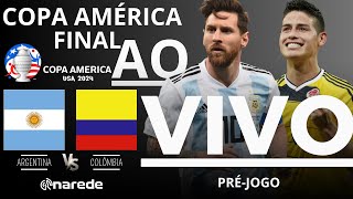 ARGENTINA X COLÔMBIA AO VIVO  TRANSMISSÃO AO VIVO COPA AMÉRICA 2024  FINAL [upl. by Alcot839]