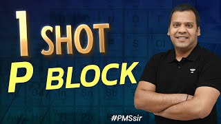 P Block  OneShot  Inorganic Chemistry  PMS sir [upl. by Chaker]