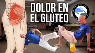 5 ejercicios para aliviar el dolor de gluteo [upl. by Llennoj]