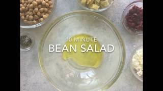 10 Minute Garbanzo Bean Salad [upl. by Abba]