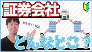 証券会社ってどんなところ？証券取引所との違いは？上場、IPOってなに？絵を使ってわかりやすく解説 [upl. by Ihn]