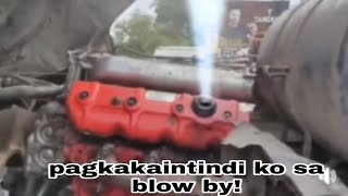 PAANO malalaman if the engine is blow by or Not  CONFUSING BLOW BY ENGINE ENGINE BLOW BY ISSUE [upl. by Barthelemy231]