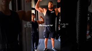 The Tallest Bodybuilder Of All Time [upl. by Nirrej]