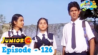 Junior G  Episode 126  Superhero amp Super Powers Action TV Show For Kids  Jingu Kid Hindi [upl. by Ahcarb]