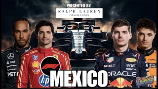 F1 Mexico  Comienzo Atropellado  Penalidades  ¿Que cambio para Ferrari PoloRed RalphLauren [upl. by Helprin462]