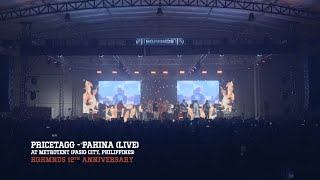 Pricetagg  quotPahinaquot Live at the HGHMNDS 12th Anniversary Concert [upl. by Saphra307]