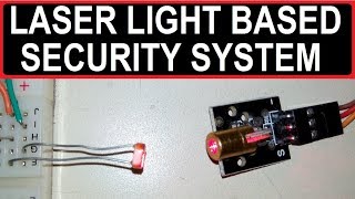 Laser Home Security System 🚨  Science Project  Inspire Award Project [upl. by Ettore422]