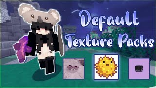 Default Edit Texture Packs Solo Bedwars Commentary [upl. by Lenee]