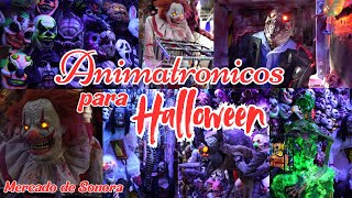 Dónde comprar Animatronicos para Halloween 🎃 y Día de Muertos 💀  CDMX Mercado de Sonora [upl. by Yklam332]