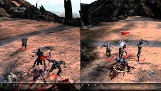 Dragon Age 2 High Resolution Texture Pack Comparison  Softpedia Gameply [upl. by Nayk]