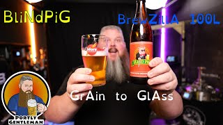 BrewZilla 100L Russian River Blind Pig IPA Grain to Glass [upl. by Colbye782]