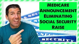 This Medicare Announcement Could Derail a Social Security Raise [upl. by Eilrebmik]